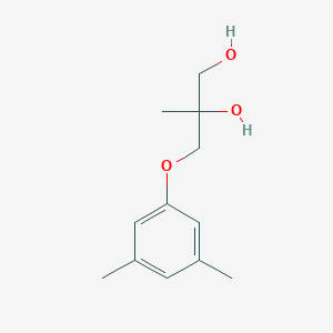 molecular formula C12H18O3 B13957057 3-(3,5-Dimethylphenoxy)-2-methylpropane-1,2-diol CAS No. 6594-43-0