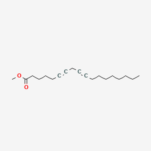 molecular formula C19H30O2 B13957082 Methyl 6,9-octadecadiynoate CAS No. 56847-03-1
