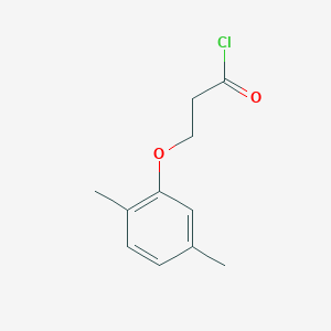 3-(2,5-Dimethylphenoxy)propanoyl chloride