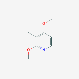 molecular formula C8H11NO2 B13957246 2,4-Dimethoxy-3-methylpyridine CAS No. 451458-80-3