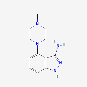 4-(4-methylpiperazin-1-yl)-1H-indazol-3-amine