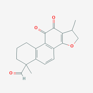 molecular formula C19H18O4 B139573 Tanshinaldehyde CAS No. 142694-58-4