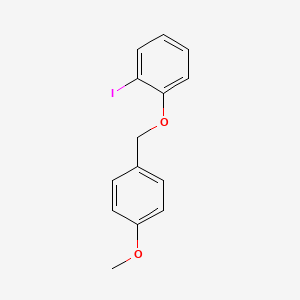 1-Iodo-2-[(4-methoxyphenyl)methoxy]benzene