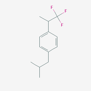 1-Isobutyl-4-(2,2,2-trifluoro-1-methylethyl) benzene