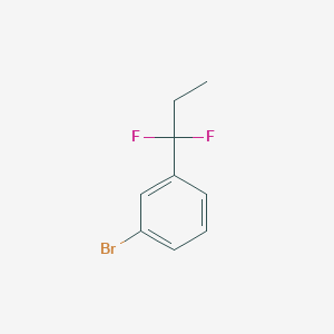 1-Bromo-3-(1,1-difluoropropyl)benzene