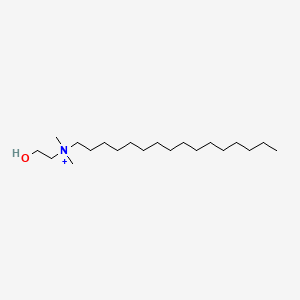 molecular formula C20H44NO+ B13957435 N-(2-hydroxyethyl)-N,N-dimethylhexadecan-1-aminium 