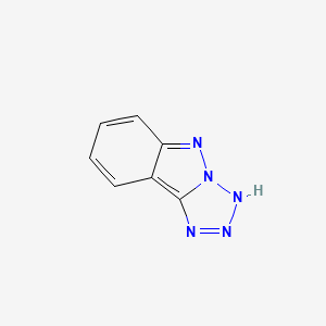 molecular formula C7H5N5 B13957481 3H-Tetrazolo[1,5-B]indazole CAS No. 69573-88-2