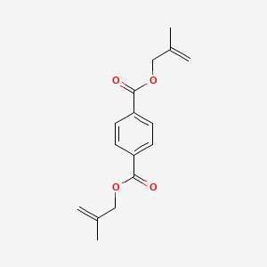 molecular formula C16H18O4 B13957630 Bis(2-methylprop-2-en-1-yl) benzene-1,4-dicarboxylate CAS No. 2985-54-8