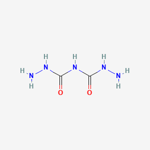 molecular formula C2H7N5O2 B13957715 1,5-Diaminobiuret CAS No. 4375-11-5