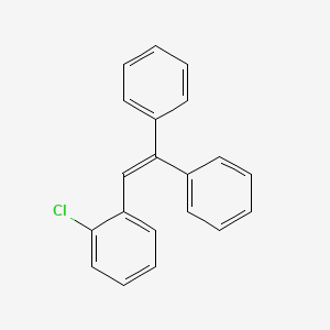 molecular formula C20H15Cl B13957717 1-Chloro-2-(2,2-diphenylethenyl)benzene CAS No. 20333-62-4