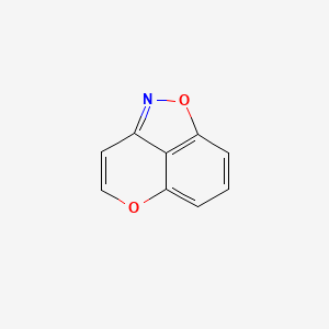 molecular formula C9H5NO2 B13957725 Pyrano[4,3,2-cd][1,2]benzoxazole CAS No. 227312-67-6