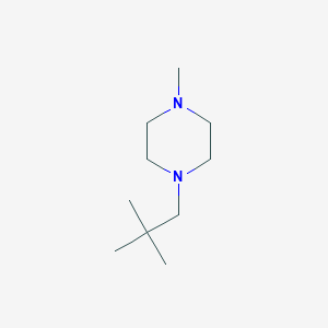 molecular formula C10H22N2 B13957790 1-(2,2-Dimethylpropyl)-4-methylpiperazine CAS No. 343271-73-8