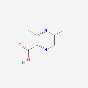molecular formula C7H8N2O2 B1395783 3,5-Dimethylpyrazine-2-carboxylic acid CAS No. 946493-27-2