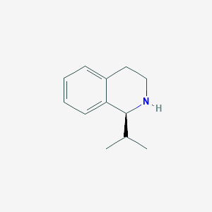 molecular formula C12H17N B139579 (S)-1-Isopropyl-1,2,3,4-tetrahydroisoquinoline CAS No. 152971-88-5