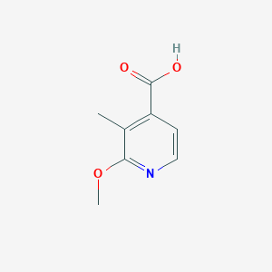 molecular formula C8H9NO3 B1395791 2-Methoxy-3-methylisonicotinic acid CAS No. 1211581-22-4