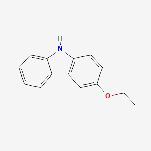 molecular formula C14H13NO B13958147 3-Ethoxy-9H-carbazole CAS No. 246175-67-7