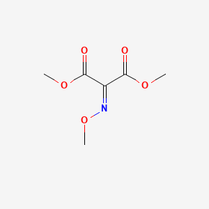 molecular formula C6H9NO5 B13958165 Propanedioic acid, (methoxyimino)-, dimethyl ester CAS No. 55590-76-6