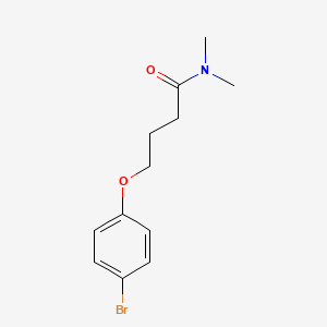 molecular formula C12H16BrNO2 B1395826 4-(4-bromophenoxy)-N,N-dimethylbutanamide CAS No. 1249187-66-3