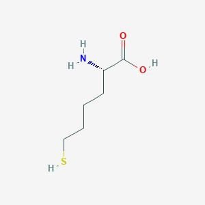 molecular formula C6H13NO2S B13958316 6-Sulfanyl-L-norleucine CAS No. 91724-74-2