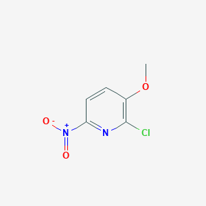 molecular formula C6H5ClN2O3 B1395836 2-氯-3-甲氧基-6-硝基吡啶 CAS No. 886371-75-1