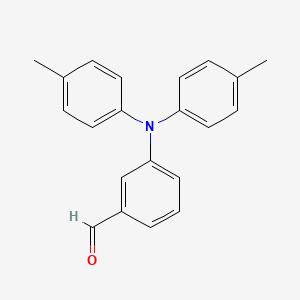 molecular formula C21H19NO B13958374 3-(Di-p-tolylamino)benzaldehyde 