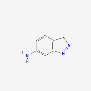 molecular formula C7H7N3 B1395839 3H-Indazol-6-amine CAS No. 408335-40-0