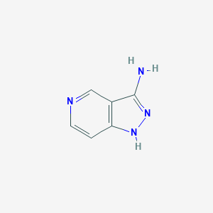 molecular formula C6H6N4 B1395845 1H-Pyrazolo[4,3-c]pyridin-3-amine CAS No. 885271-06-7