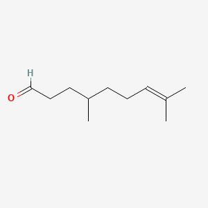 molecular formula C11H20O B13958547 4,8-Dimethylnon-7-enal CAS No. 58772-83-1