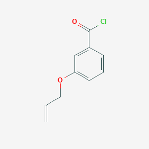 molecular formula C10H9ClO2 B13958686 3-(Allyloxy)benzoyl chloride CAS No. 83230-73-3