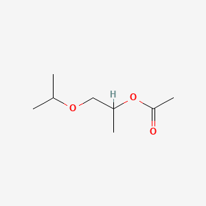 molecular formula C8H16O3 B13958706 2-(Isopropyloxy)-1-methylethyl acetate CAS No. 54839-25-7
