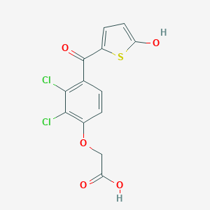 molecular formula C13H8Cl2O5S B139590 5-Hydroxythienilic acid CAS No. 90966-18-0