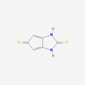 molecular formula C6H4N2S2 B13959043 Cyclopenta[d]imidazole-2,5(1H,3H)-dithione CAS No. 853944-74-8