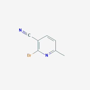 molecular formula C7H5BrN2 B139591 2-Bromo-6-methylnicotinonitrile CAS No. 155265-57-9
