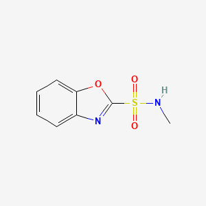 molecular formula C8H8N2O3S B13959184 N-methylbenzo[d]oxazole-2-sulfonamide 