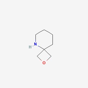 molecular formula C7H13NO B1395922 2-Oxa-5-azaspiro[3.5]nonane CAS No. 1046153-04-1
