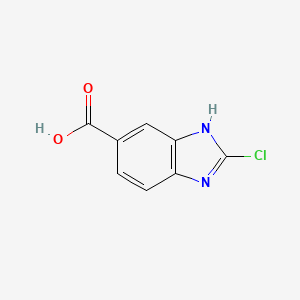 2-Chloro-1H-benzo[D]imidazole-5-carboxylic acid