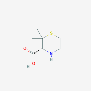 (R)-2,2-dimethylthiomorpholine-3-carboxylic acid