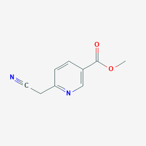 Methyl 6-(cyanomethyl)nicotinate