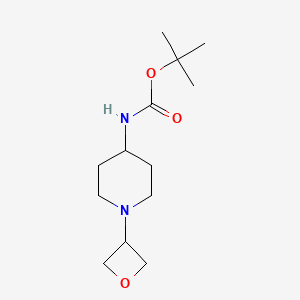 tert-Butyl 1-(oxetan-3-yl)piperidin-4-yl carbamate