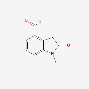 1-Methyl-2-oxoindoline-4-carbaldehyde