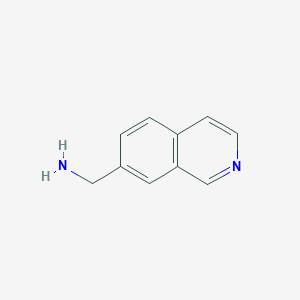 molecular formula C10H10N2 B1395967 isoquinolin-7-ylmethanamine CAS No. 1053655-96-1