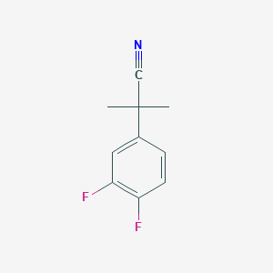 2-(3,4-Difluorophenyl)-2-methylpropanenitrile