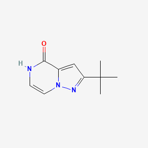 2-(Tert-butyl)pyrazolo[1,5-a]pyrazin-4-ol