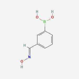 (E)-(3-((hydroxyimino)methyl)phenyl)boronic acid