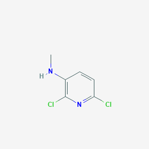 molecular formula C6H6Cl2N2 B139598 2,6-Dichloro-N-methylpyridin-3-amine CAS No. 142670-86-8