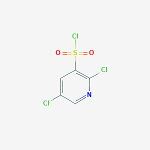 molecular formula C5H2Cl3NO2S B1395983 2,5-Dichloropyridine-3-sulfonyl chloride CAS No. 1208081-36-0