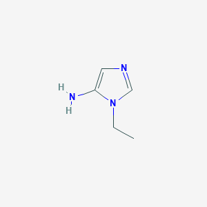 molecular formula C5H9N3 B1395990 1-ethyl-1H-imidazol-5-amine CAS No. 99979-67-6