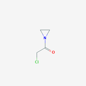 molecular formula C4H6ClNO B1395996 1-(Chloroacetyl)aziridine CAS No. 1365963-73-0