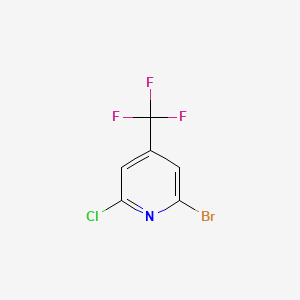 2-Bromo-6-chloro-4-(trifluoromethyl)pyridine