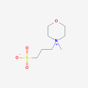 molecular formula C8H17NO4S B013960 N-Methyl-N-(3-sulfopropyl)morpholinium, Inner Salt CAS No. 111282-24-7